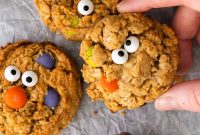 Spooky Halloween Monster Cookie Recipe for Party Treats