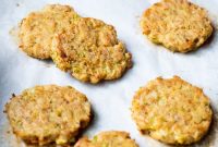 Crispy Baked Tuna Patties with Lemon Herb Sauce