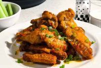 Instant Pot Buffalo Harissa Chicken Wings Recipe