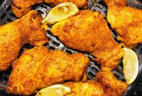 Cajun Lime Chicken Thighs in the Air Fryer — Crispy & Zesty
