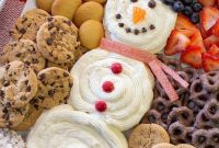 Snowman Cheesecake Dip Recipe for Holiday Parties