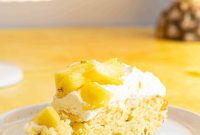 Moist Piña Colada Cake with Fresh Pineapple and Coconut