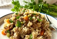 Hearty Ground Beef and Rice Casserole Recipe