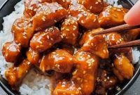 Instant Pot Sesame Chicken Recipe — Sticky Sesame Chicken in Minutes
