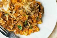 Hearty Beef and Vegetable Casserole with Savory Herb Crust