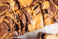 Homemade Chocolate Peanut Butter Brownies Recipe