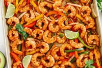 Sheet Pan Shrimp Fajitas Recipe for Quick Weeknight Dinners