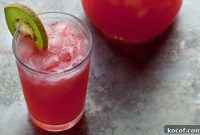 Strawberry Kiwi Limeade Recipe with Fresh Lime Twist
