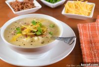 Creamy Ham and Potato Chowder with Cheddar