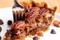 Chocolate Chip Pecan Pie Recipe with Gooey Chocolate Filling