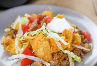 Walking Taco Casserole Recipe: Cheesy Layered Taco Bake