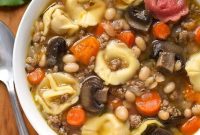 Instant Pot Mini Tortellini Soup Recipe