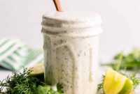 Cilantro Lime Ranch Dressing Recipe — Zesty Creamy Homemade