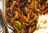 Sheet-Pan Baked Fajita Vegetables for Quick Weeknight Meals