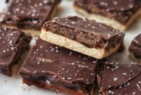 Vegan Millionaire’s Shortbread (Gluten-Free Recipe)
