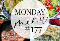 Monday Menu 177: Ravioli Casserole with Garlic Butter Steak