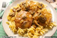 Smothered Turkey Burgers with Mushroom Onion Gravy