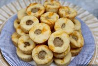 Maple Sausage Pancake Mini Muffins Recipe for Brunch