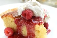 Buttermilk Pie with Fresh Raspberry Sauce Recipe