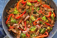 Quick Beef Stir-Fry Recipe with Garlic and Soy