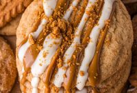Biscoff Snickerdoodle Cookies — Soft Chewy Cinnamon Cookies with Cookie Butter