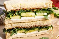 Grilled Goat Cheese and Veggie Sandwich Recipe