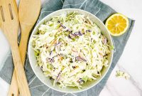 Creamy Miracle Whip Coleslaw Recipe with Crunchy Cabbage