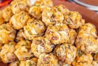 Sausage Hash Brown Balls with Cracked-Pepper Crust