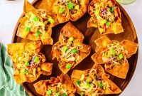 Crispy Egg Roll Wonton Cups Recipe for Party Appetizers