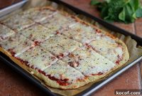 Crispy Thin Quinoa Pizza Crust Recipe