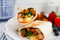 Vegan Breakfast Burrito Recipe: Protein-Packed Morning Wrap
