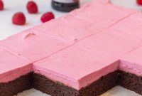 Fudgy Raspberry Swirl Brownies: Decadent Chocolate & Fruit Recipe
