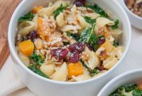 Creamy Roasted Butternut Squash Pasta with Sage and Parmesan