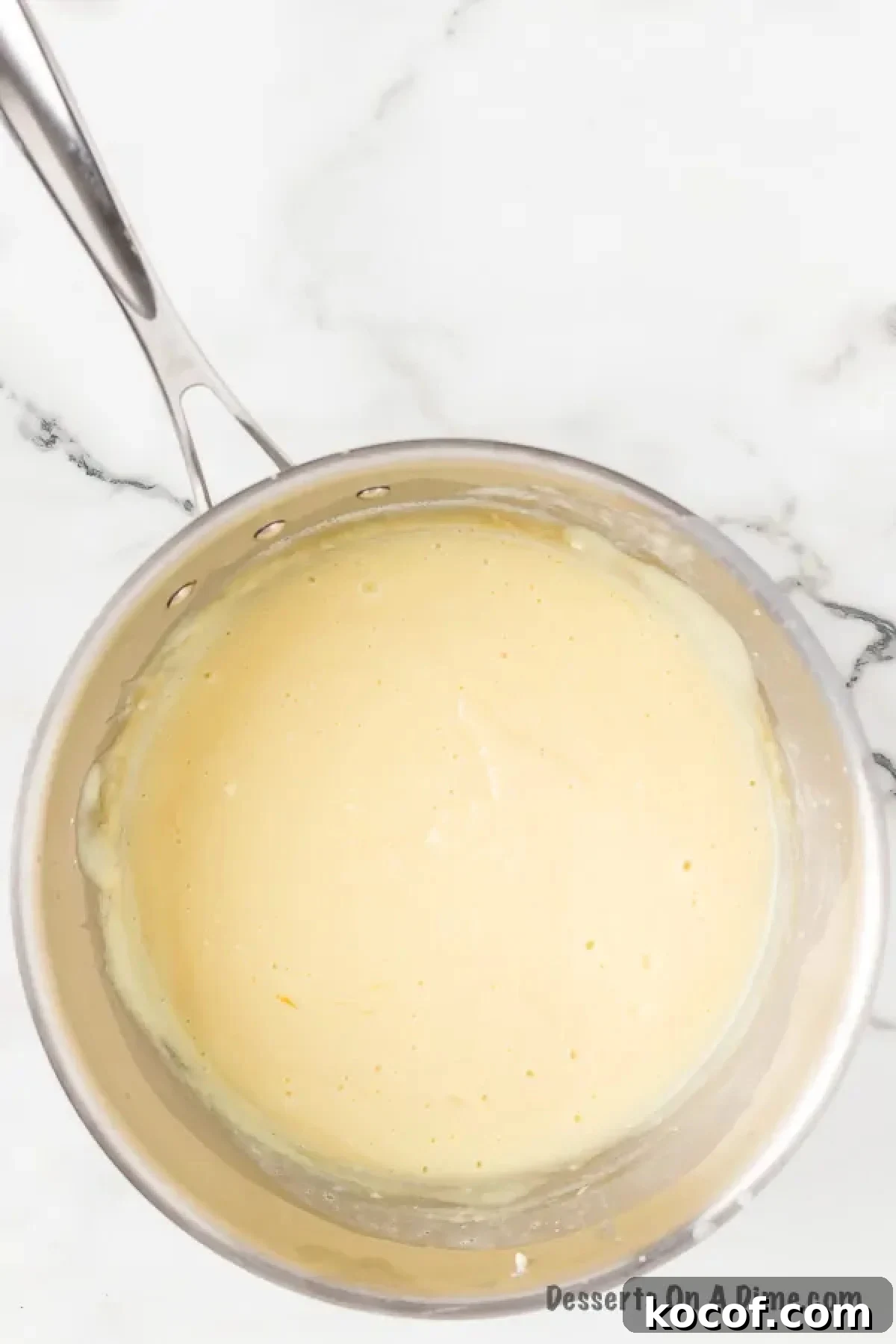 Mixture combined until smooth.