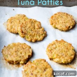 Healthy Baked Tuna Patties Recipe