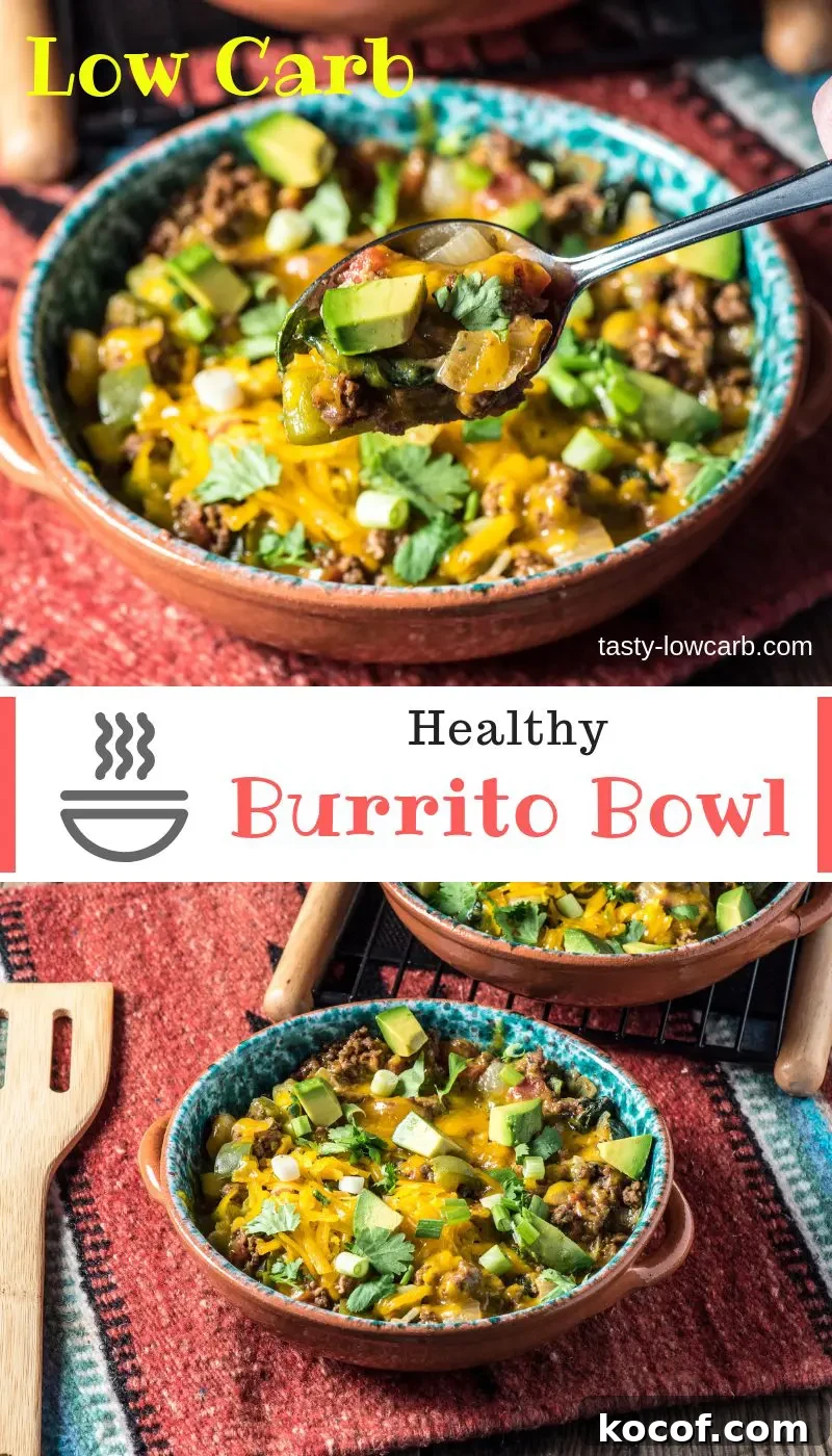 Southwest Burrito Bowl Recipe with Cilantro Lime Rice and Salsa 3 Burrito Bowl