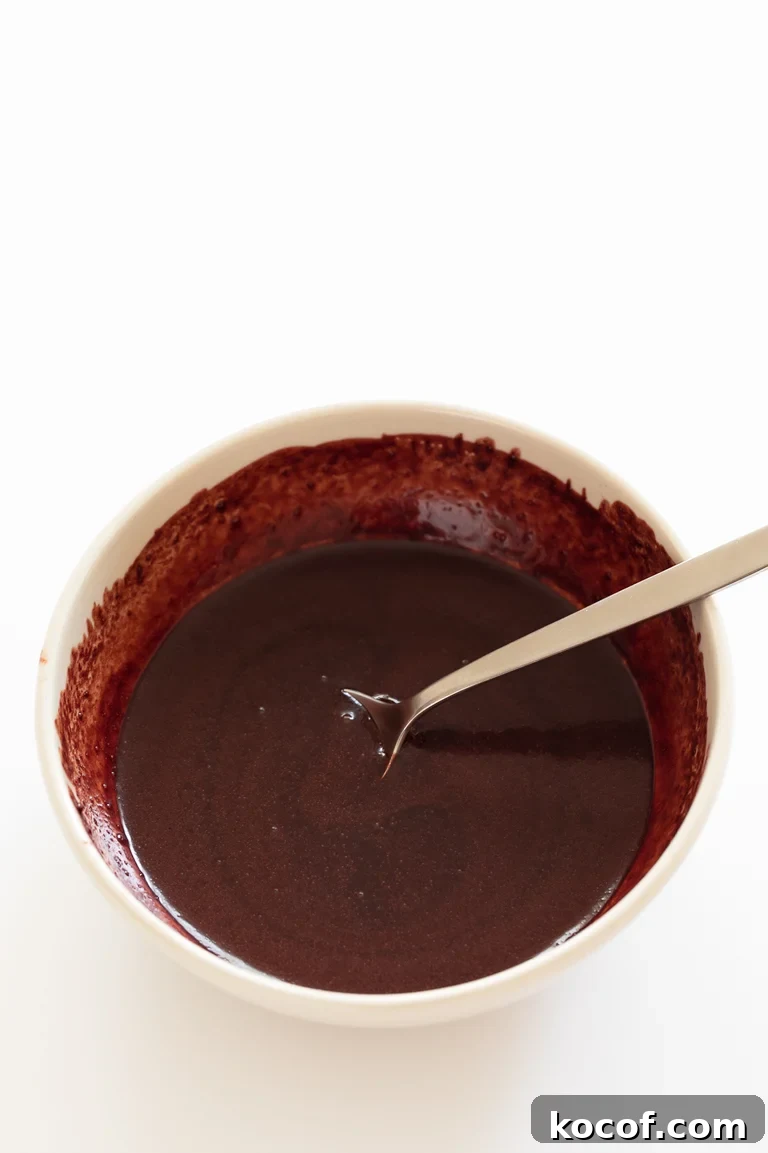 Homemade Chocolate Syrup (2 Ingredients)