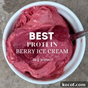 best protein berry ice cream