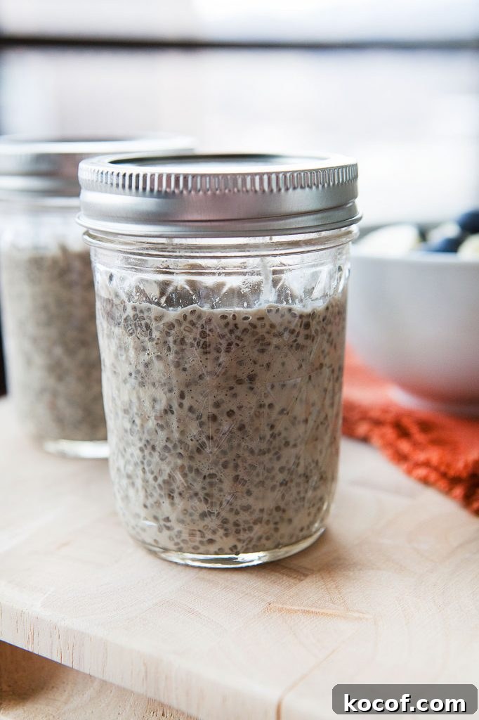 Vanilla Protein Chia Pudding