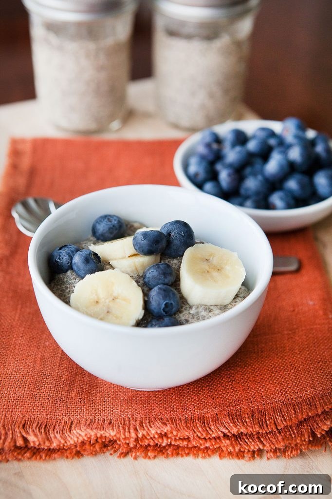 Vanilla Protein Chia Pudding