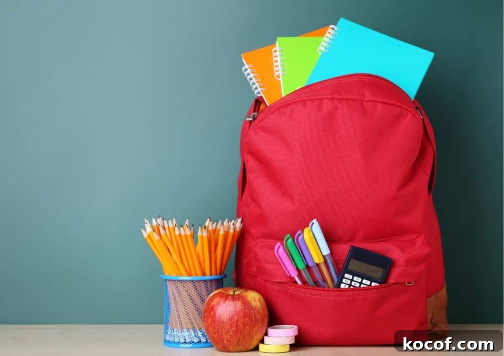school supplies for back to school