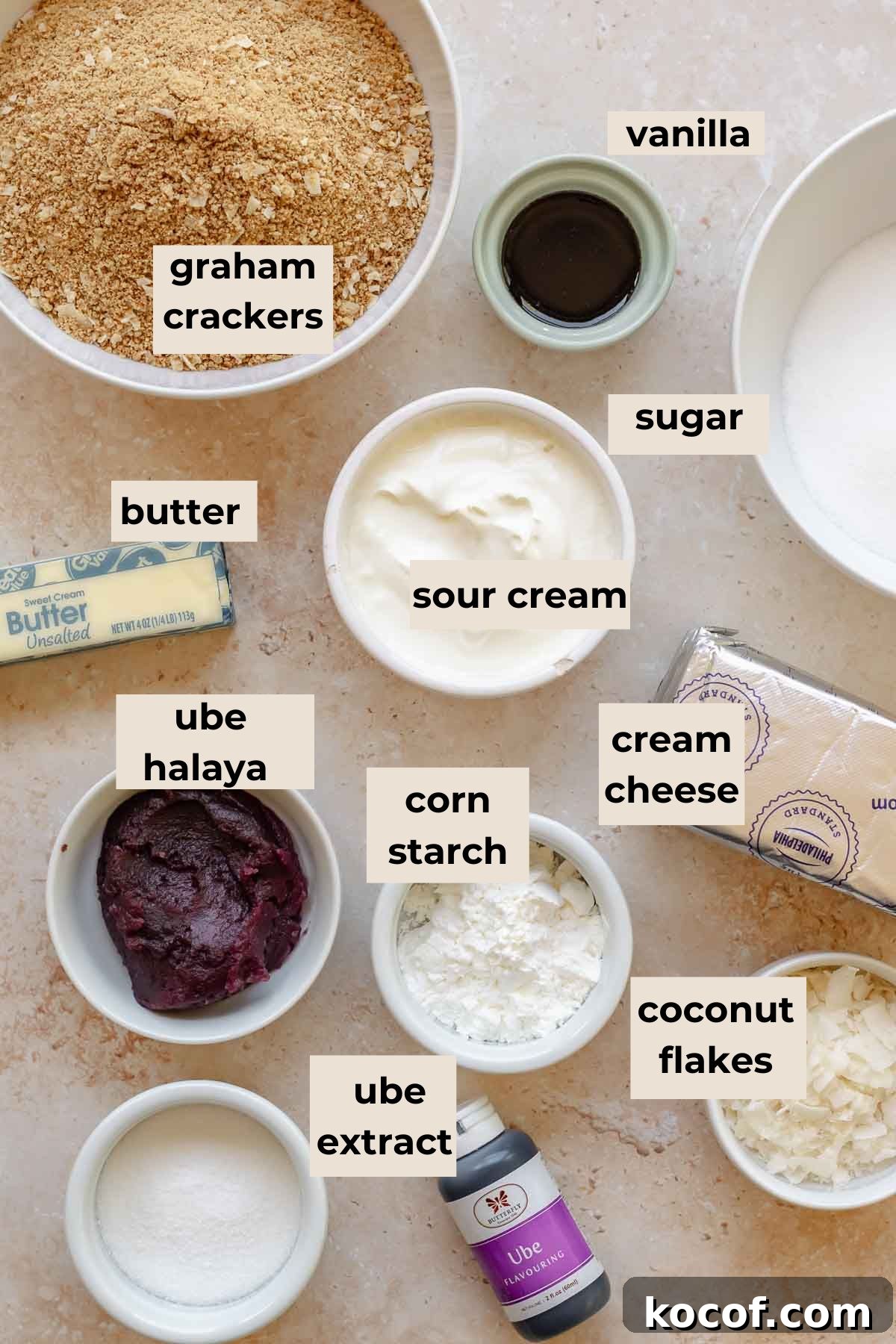 Creamy Ube Cheesecake Recipe: Filipino Purple Yam Dessert 3 Ingredients for use cheesecake.