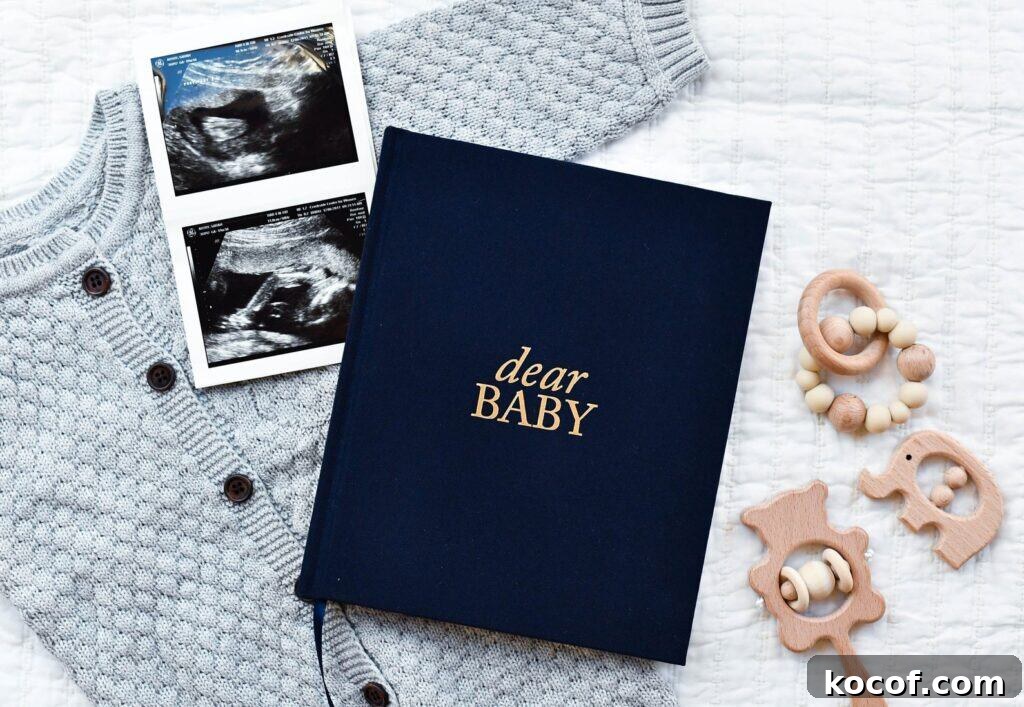 dear baby pregnancy journal