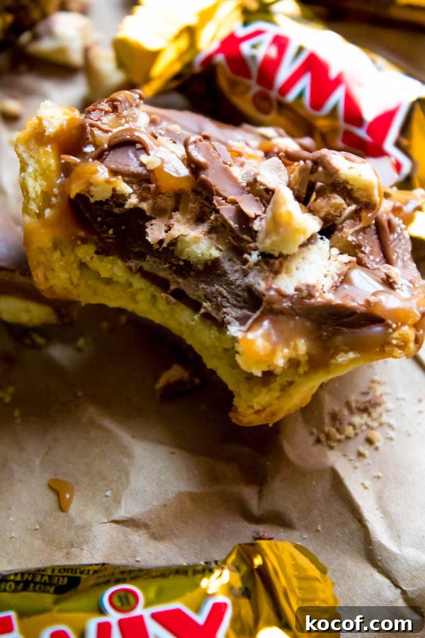 Mini Twix Tart Recipe: Caramel Chocolate Cookie Tarts 7 Mini Twix Tarts plated