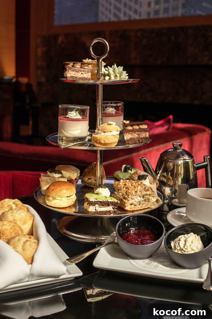 Tea at the Four Seasons New York