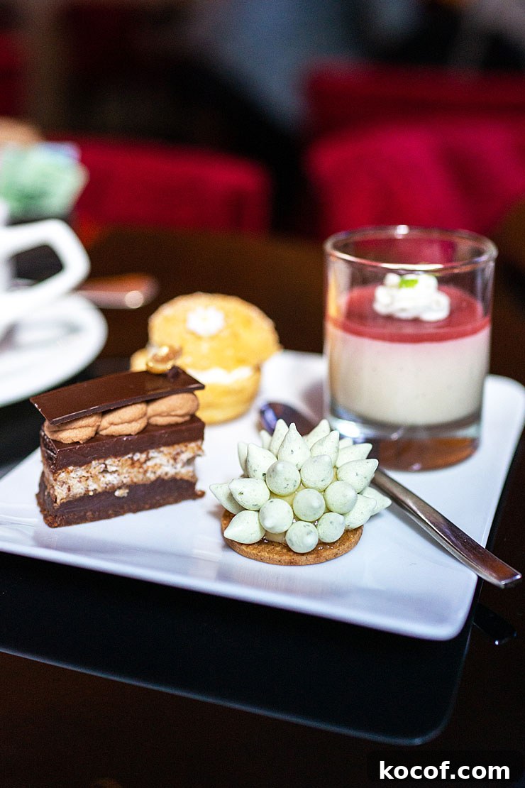 Sweets at the Ty Bar - Four Seasons Hotel