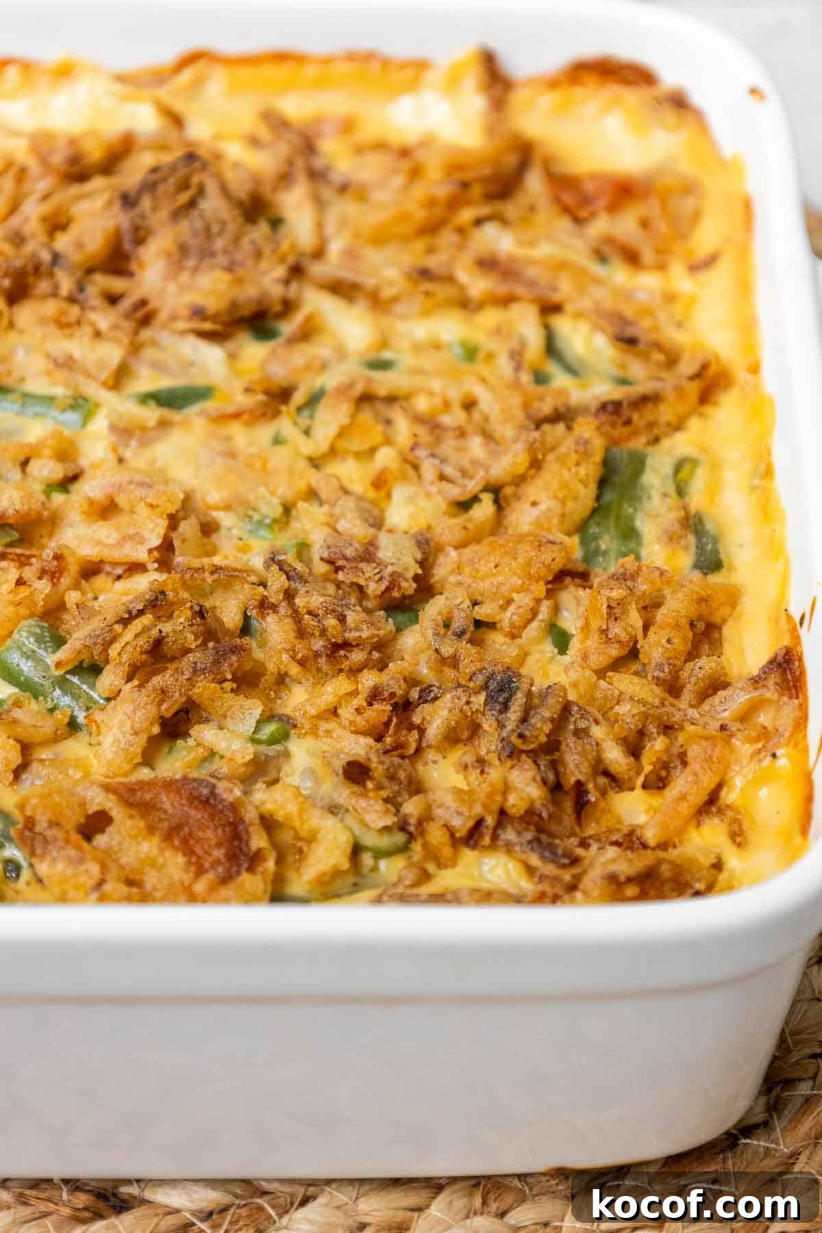 Velveeta Green Bean Casserole Recipe: Creamy, Cheesy Holiday Side 10 Velveeta green bean casserole.