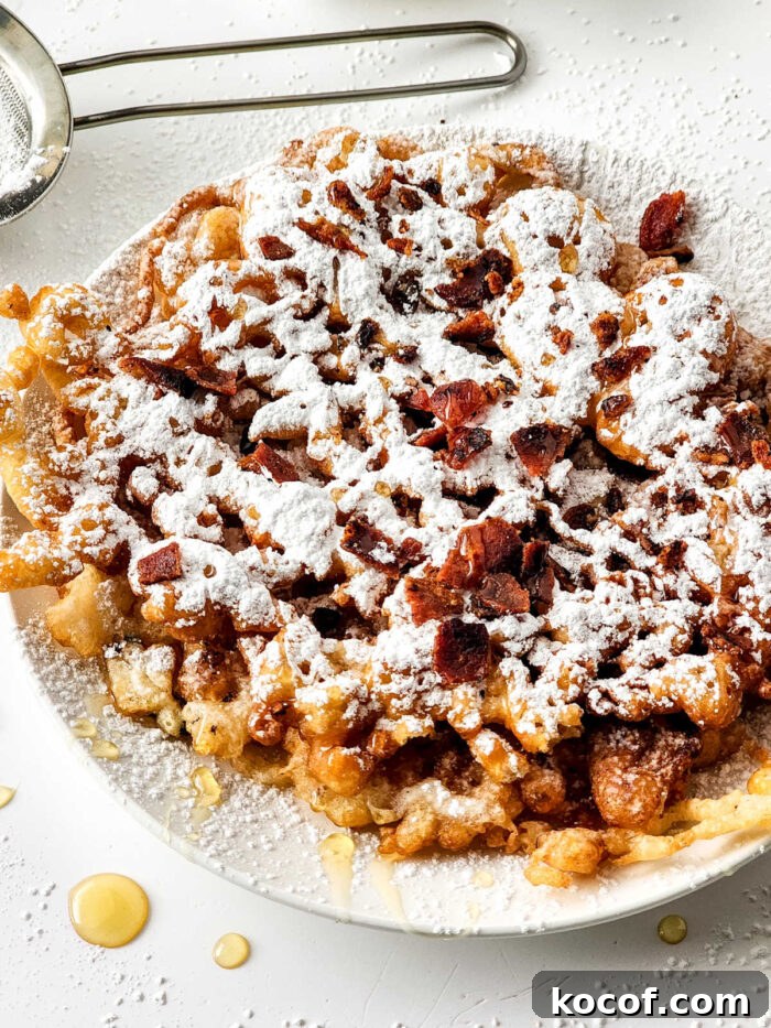How to Make a Funnel Cake
