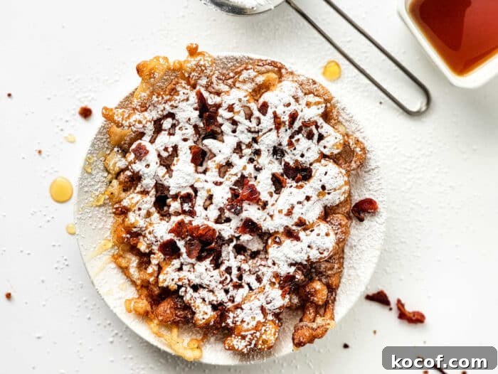 Funnel Cake without Eggs