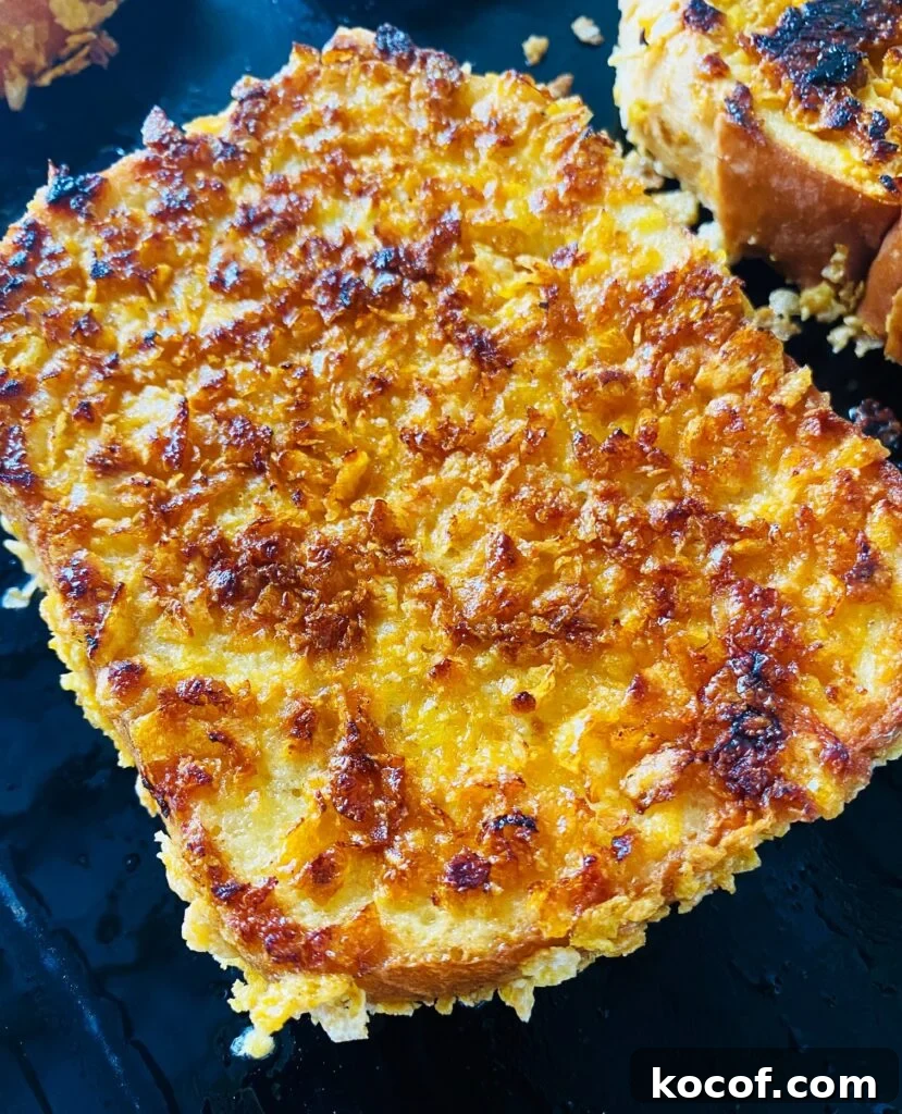 Blackstone Frosted Flake French Toast Recipe — Crispy Sweet Skillet Breakfast 8 Blackstone Frosted Flake French Toast